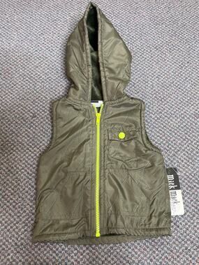 Mick Mack Green Vest 12 month
